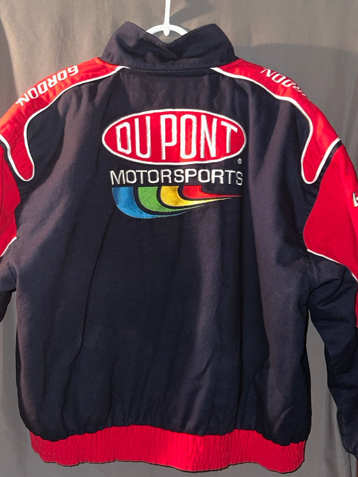 Jacket Jeff Gordon DuPont Racing Winners Circle Size L