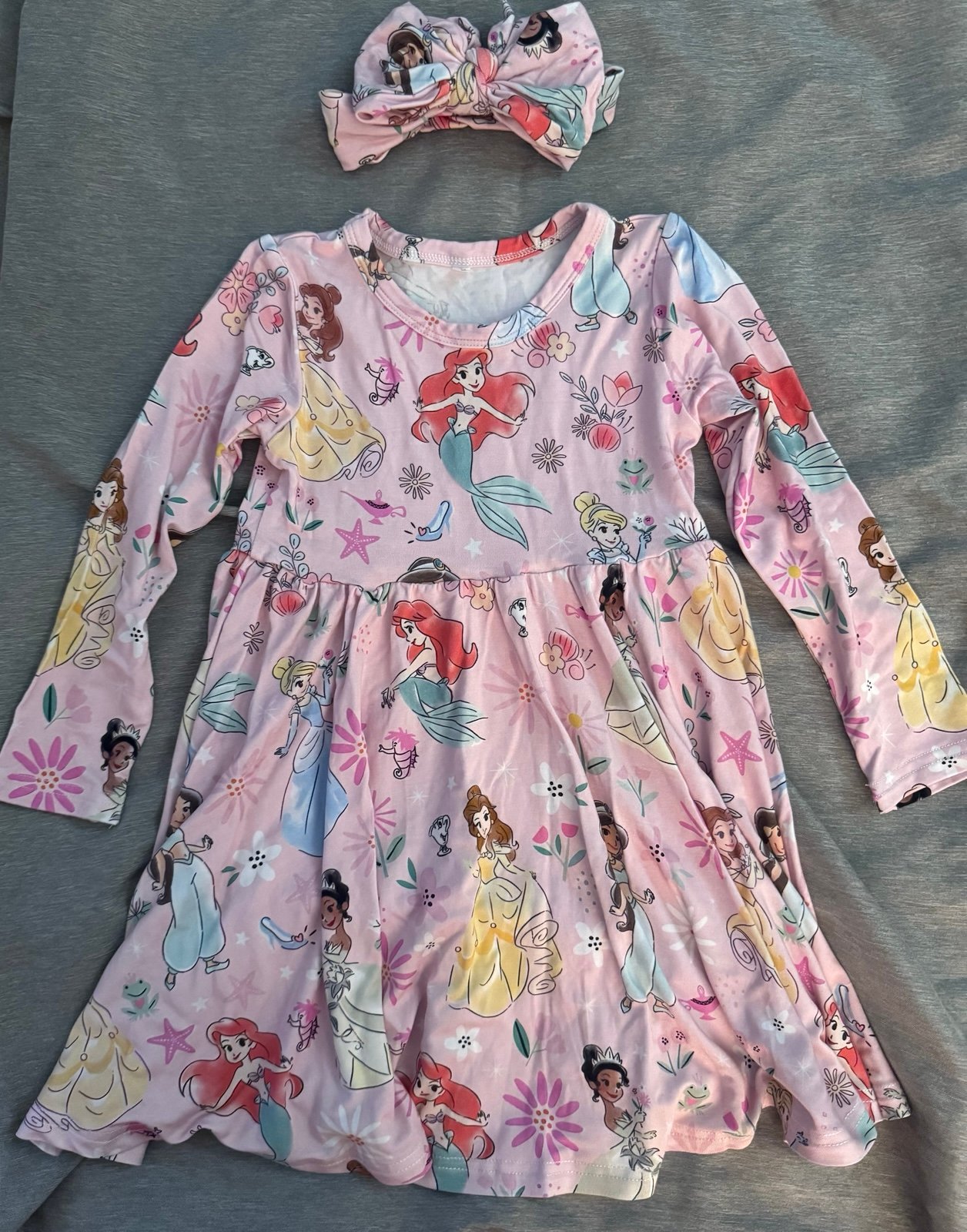 Bamboo Princess 2T Twirl Dress and Bow