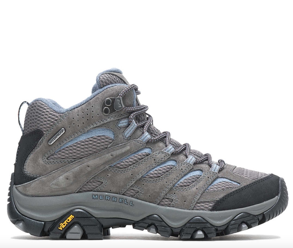 New Merrell Hiking Boots Gray Size 12 Women's Waterproof Shoe