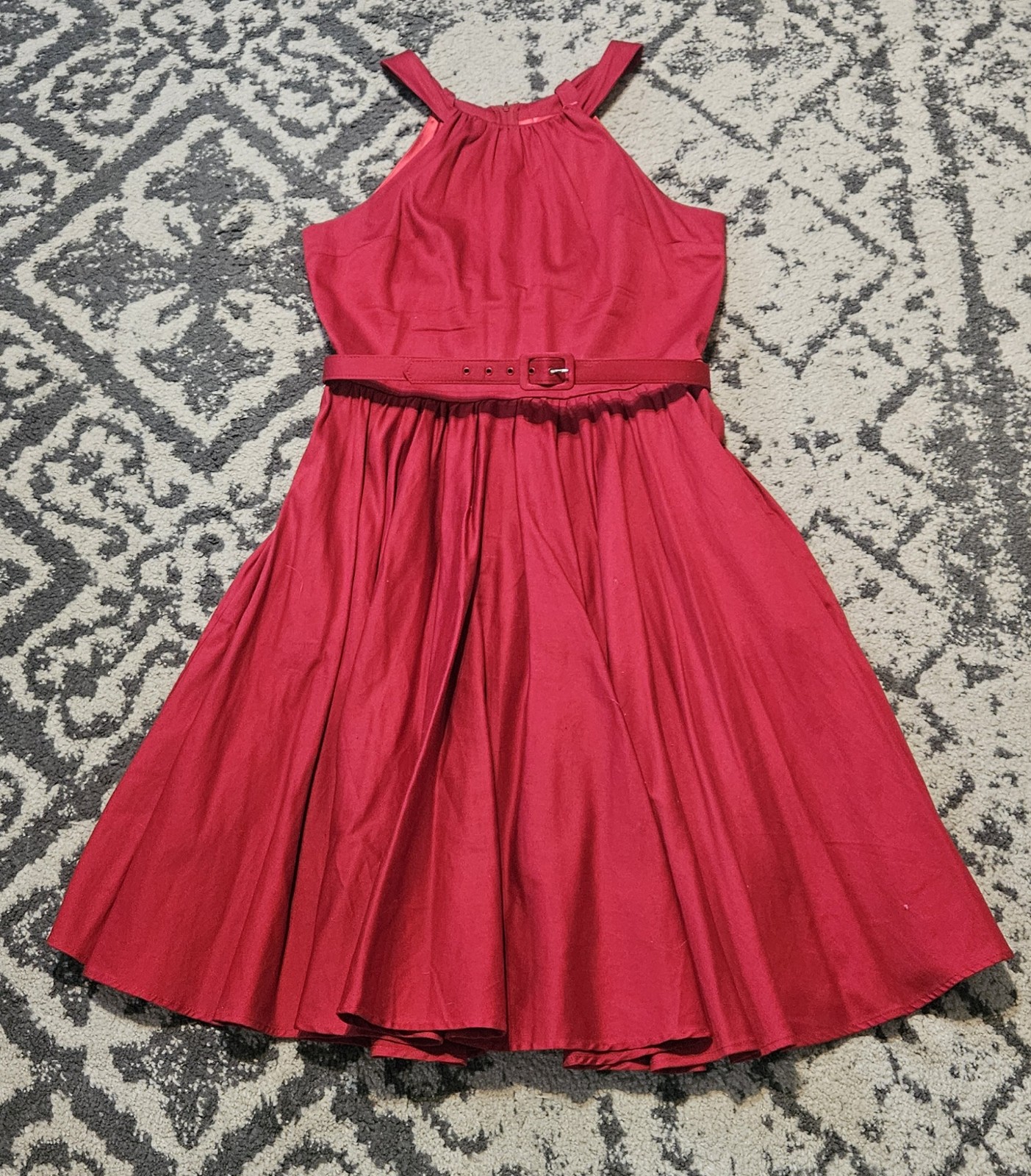 Pinup Couture Harley Red Dress XL Pin Up Girl Clothing