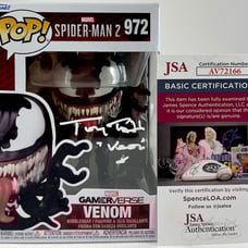 Tony Todd Signed Marvel Spider-Man 2 Venom Funko POP! A Autograph JSA COA