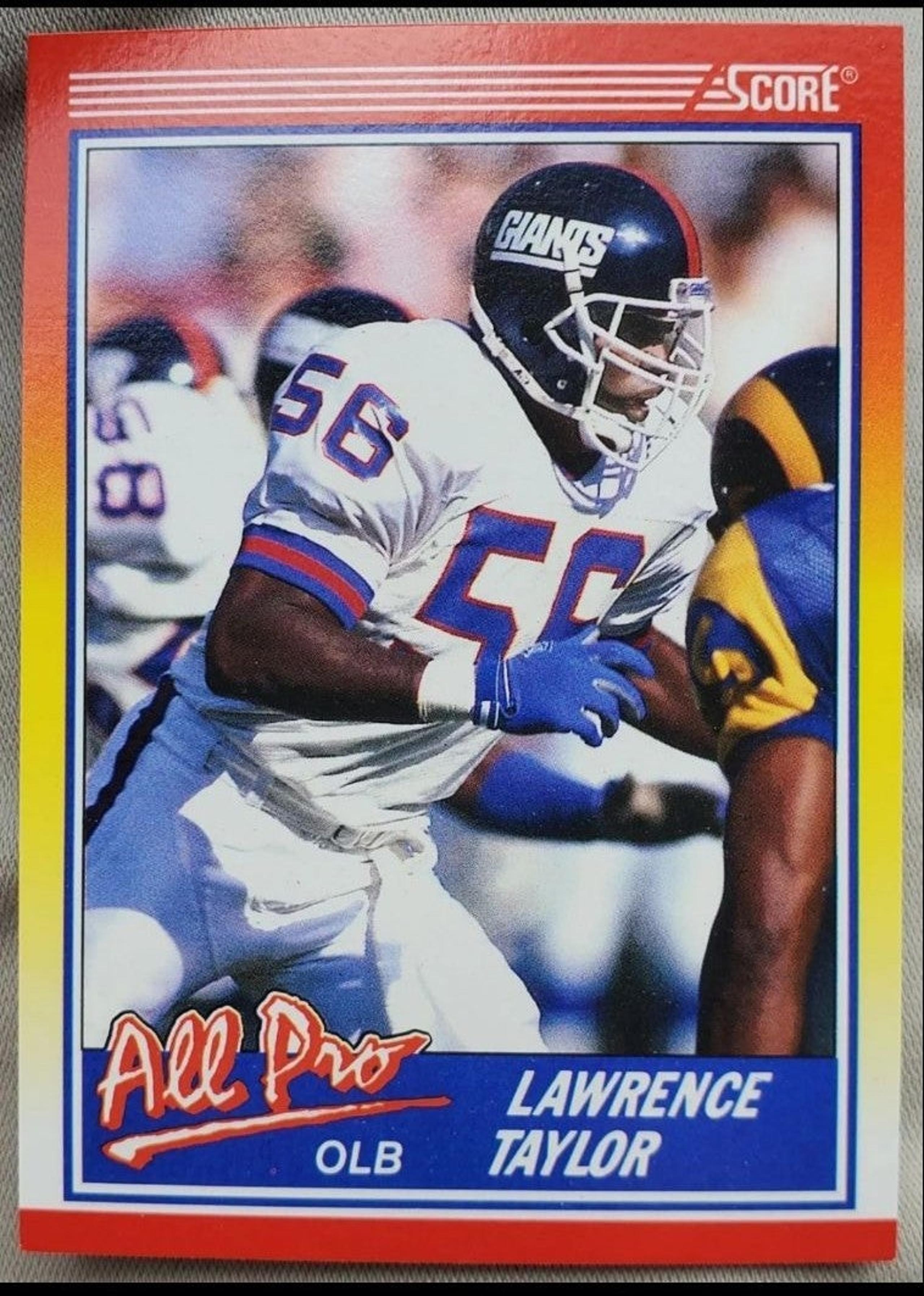1990 Score Lawrence Taylor Pro Card #571
