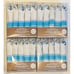 Carribean Blue Premium Rolled Cutlery Sets - Inc. Fork, Knife, & Spoon, 4 boxes