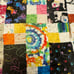 Handmade Patchwork Quilt Lap Blanket Throw Cat Theme 46” x 58” EUC