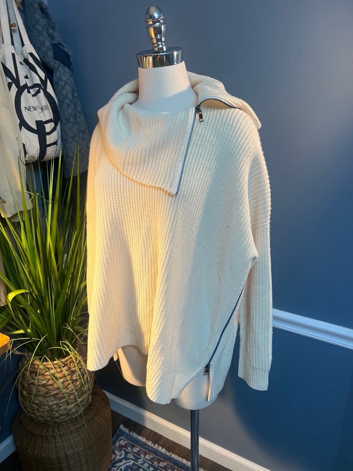 Vince beige Wool and Cashmere sweater size Xs (oversized)