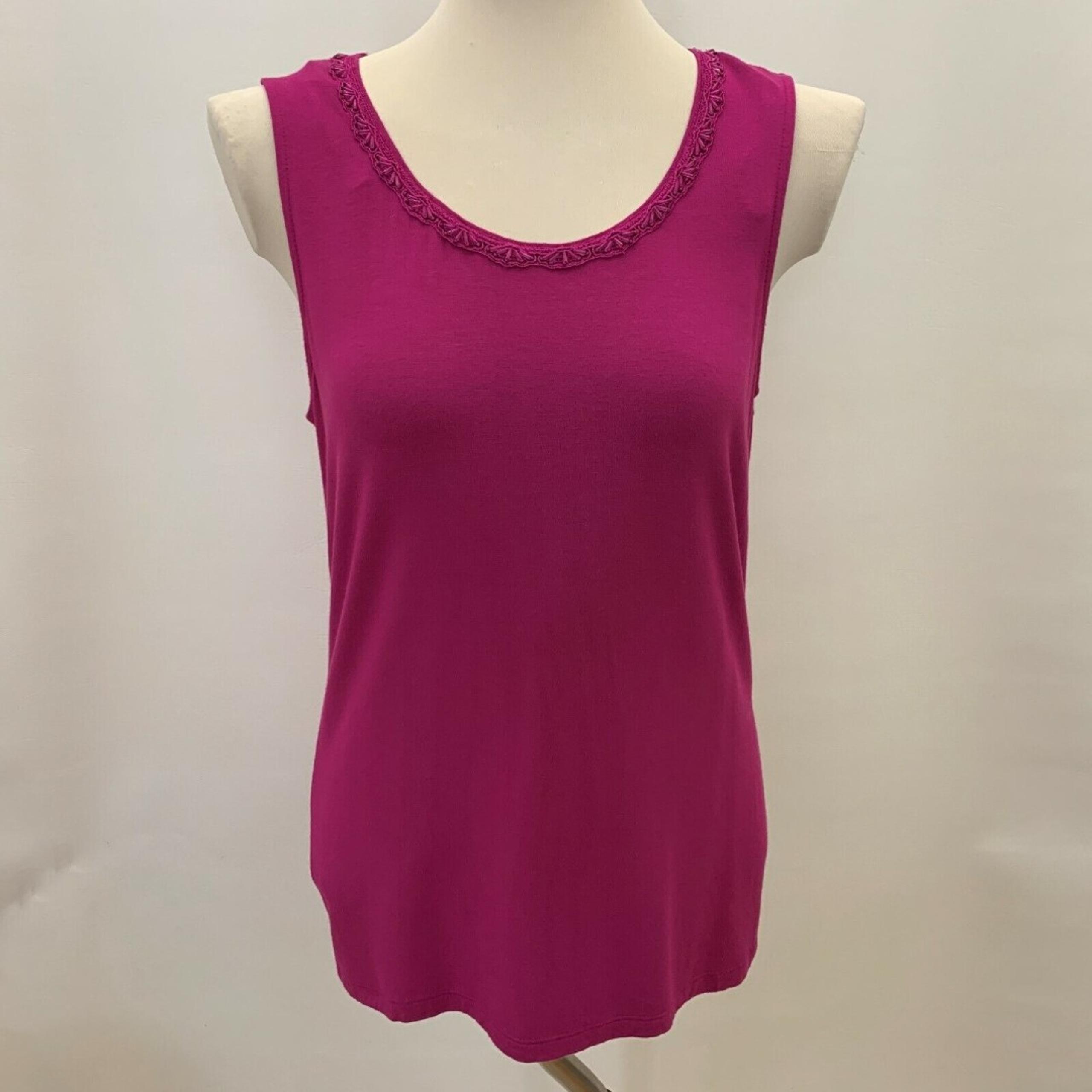 Emma James Women's Top Medium Purple Sleeveless