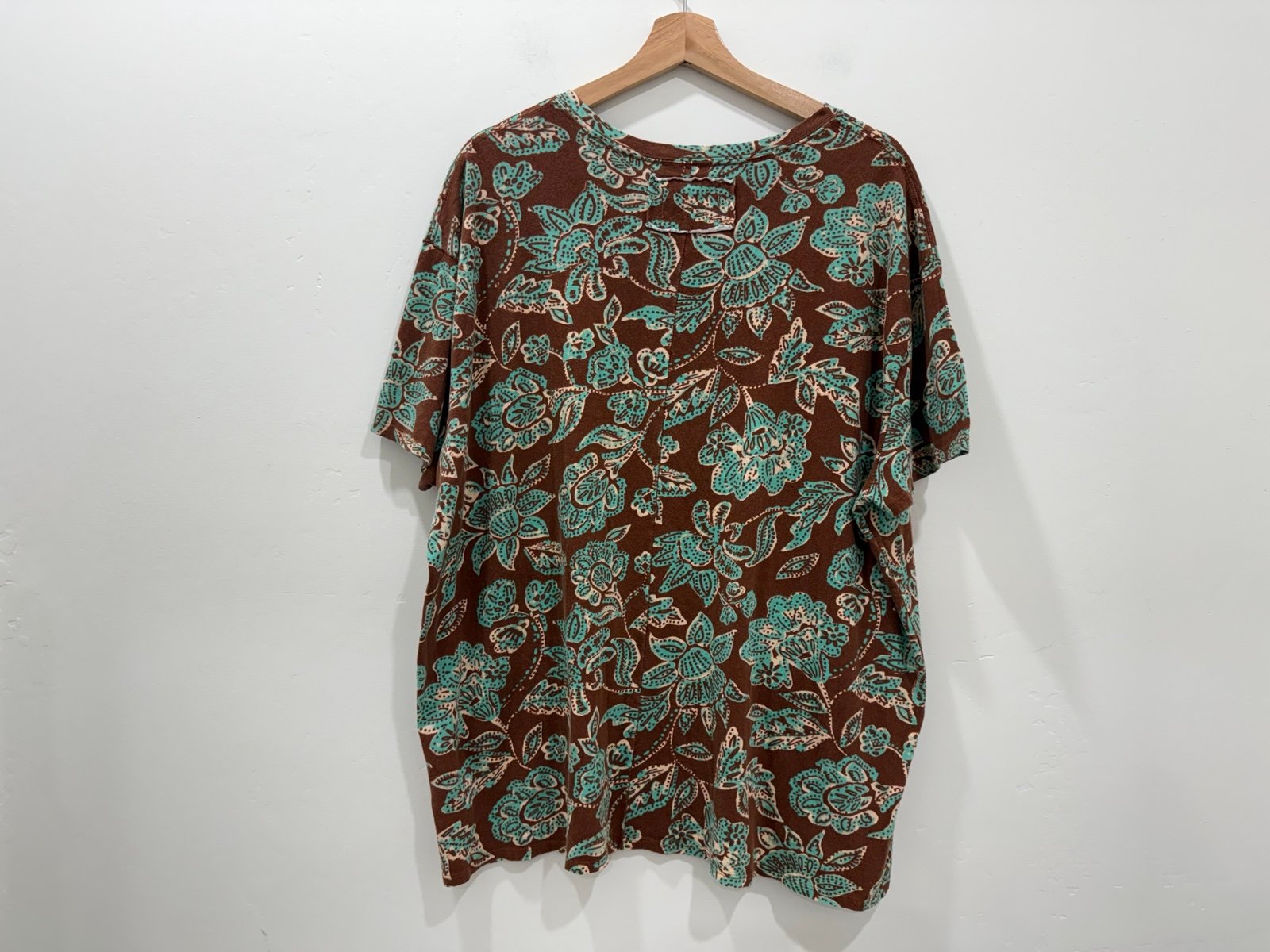 NWOT Free People We The Free Nina Printed Tee Sz Medium