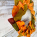 Fall Magnolia Leaves Wreath, 22”
