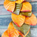 Fall Magnolia Leaves Wreath, 22”