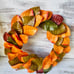 Fall Magnolia Leaves Wreath, 22”