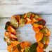 Fall Magnolia Leaves Wreath, 22”