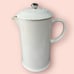 Le Creuset Stoneware French Press (Cotton)