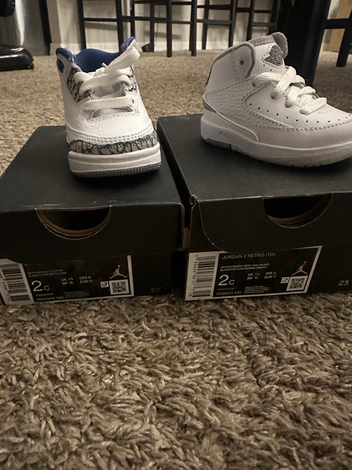 Toddler Jordans 2C
