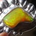Welo Opal Ring Size 6-3/4 Yellow Green