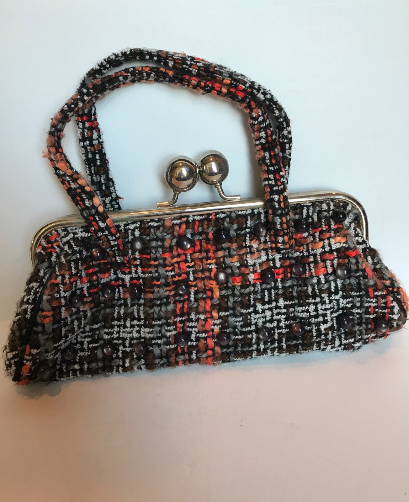 Jessica McClintock Cloth Beaded Handbag