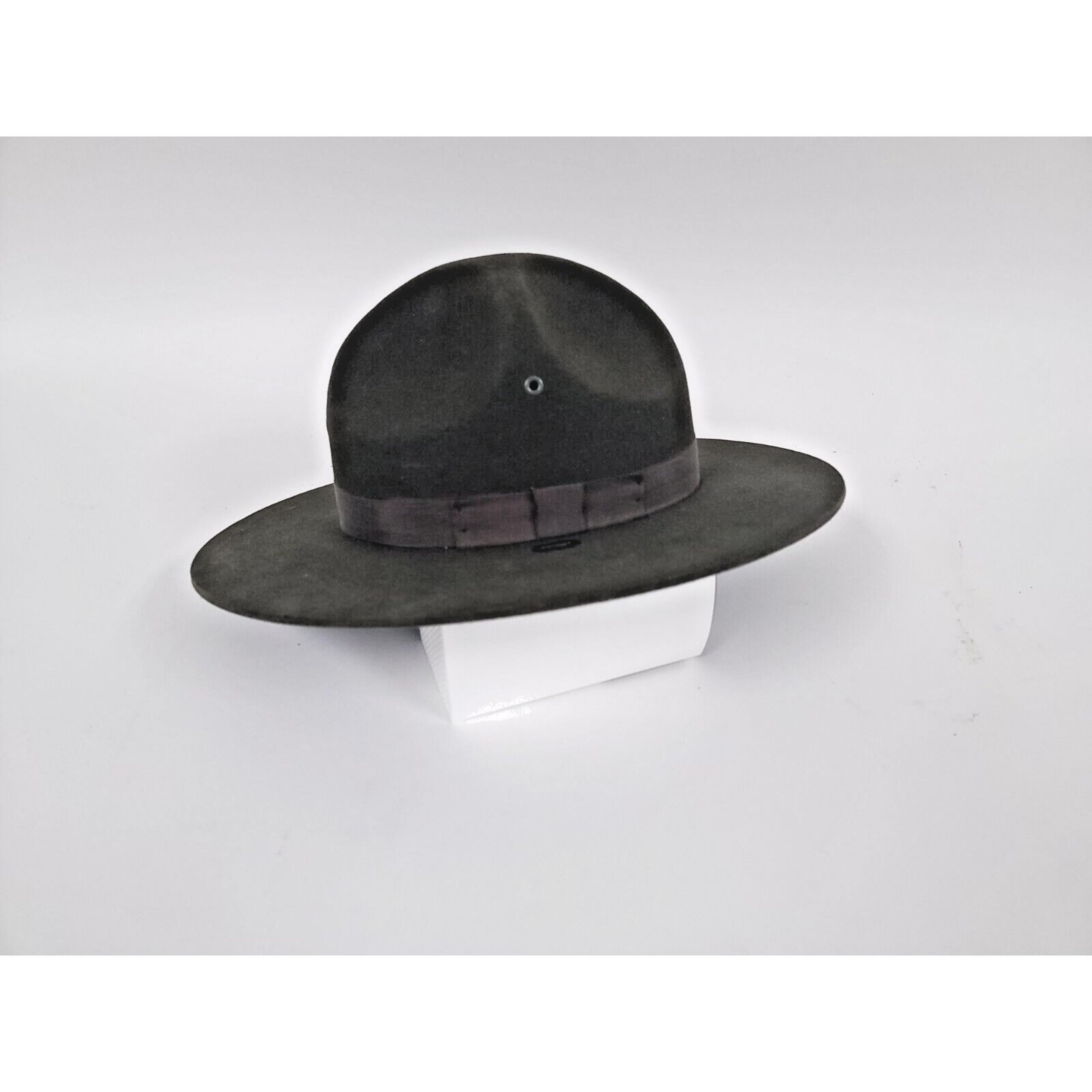 Stratton Campaign Felt Hat F40 Conservation Green Size 6 7/8 - Regular Oval