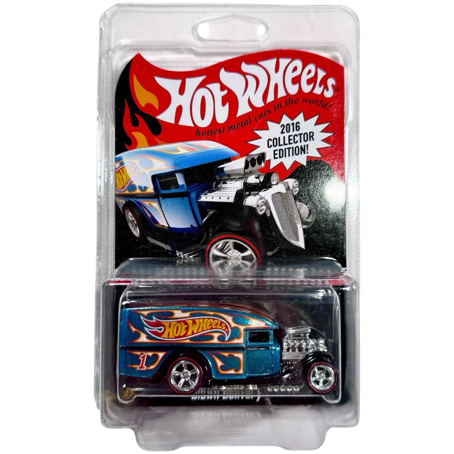 Hot Wheels RLC Blown Delivery 2016 Collector Edition 1:64 Diecast Car - Teal NEW