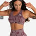 Sustainable Seamless Sports Bra Burgundy