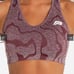 Sustainable Seamless Sports Bra Burgundy