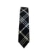 J. Crew mens black and white 100% cotton classic check tie