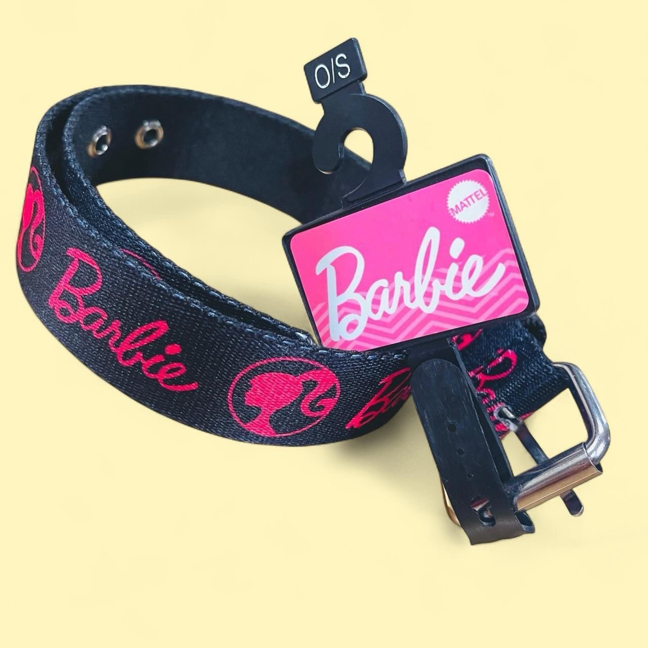Black Pink Barbie Belt One Size
