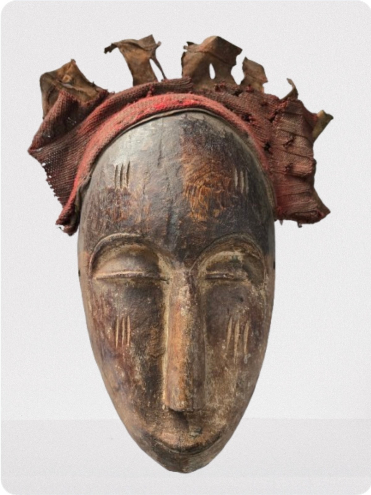 African igala mask from Nigeria