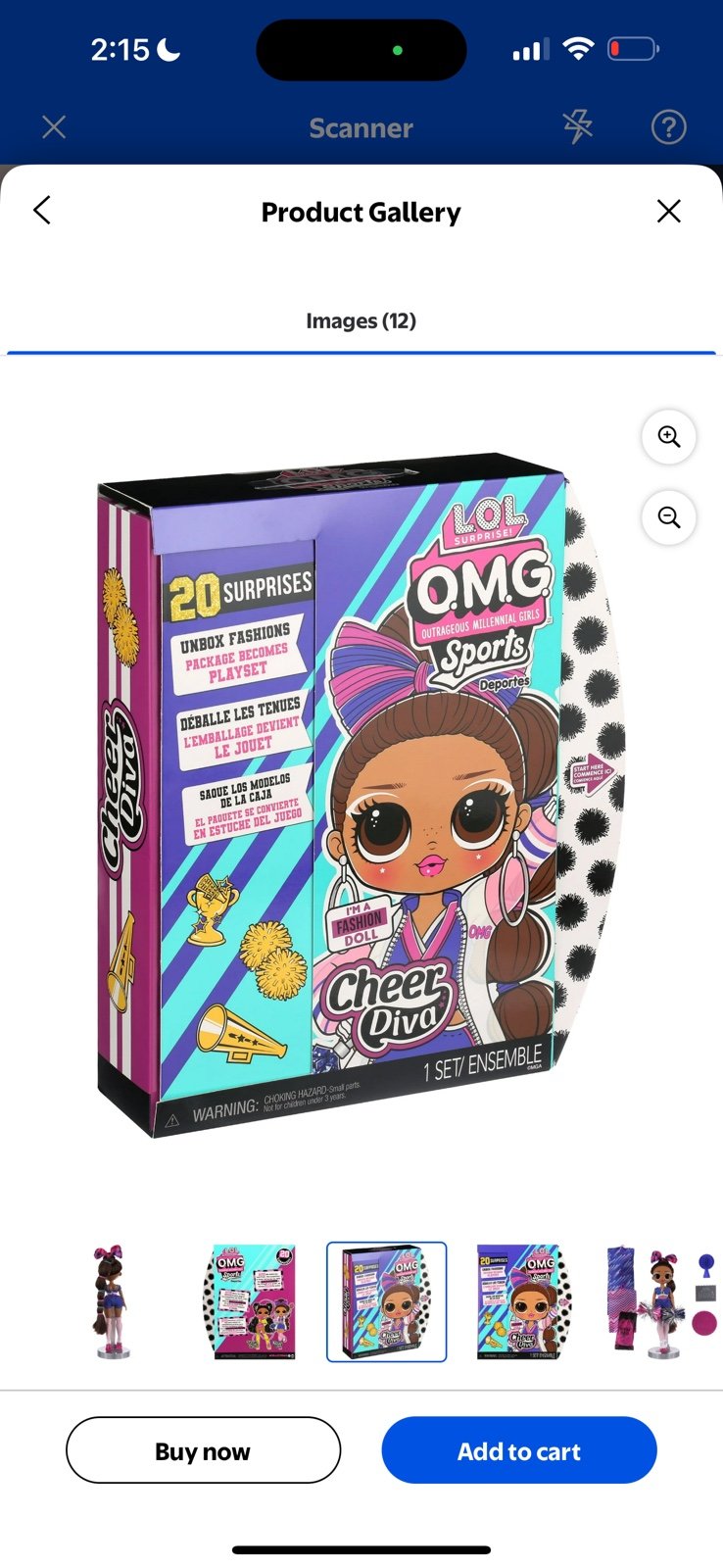 LOL Surprise Omg Sports Cheer Diva Competitive Cheerleading Fashion Doll With 20
