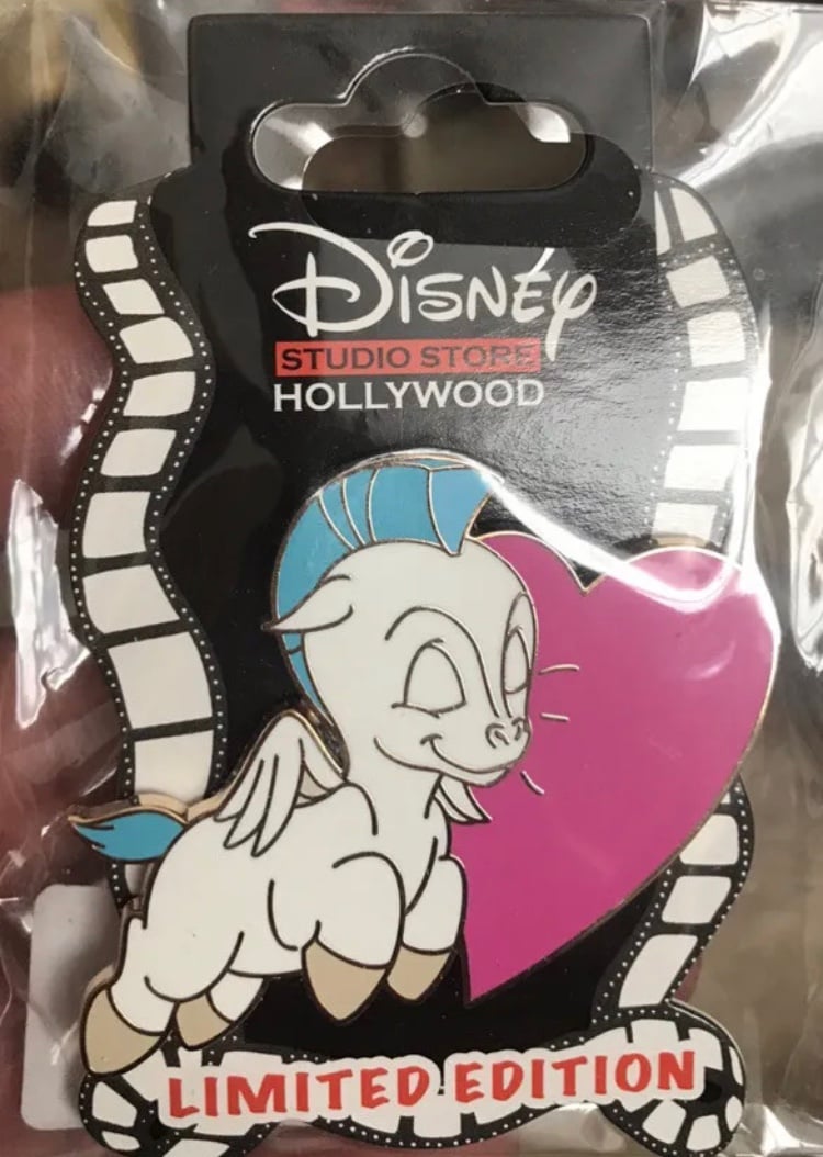 Disney Studio Store Hollywood Pegasus Love Notes Valentine's Day LE 400 Pin