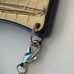 Gold Croc Bandolier with chain strap