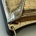 Gold Croc Bandolier with chain strap