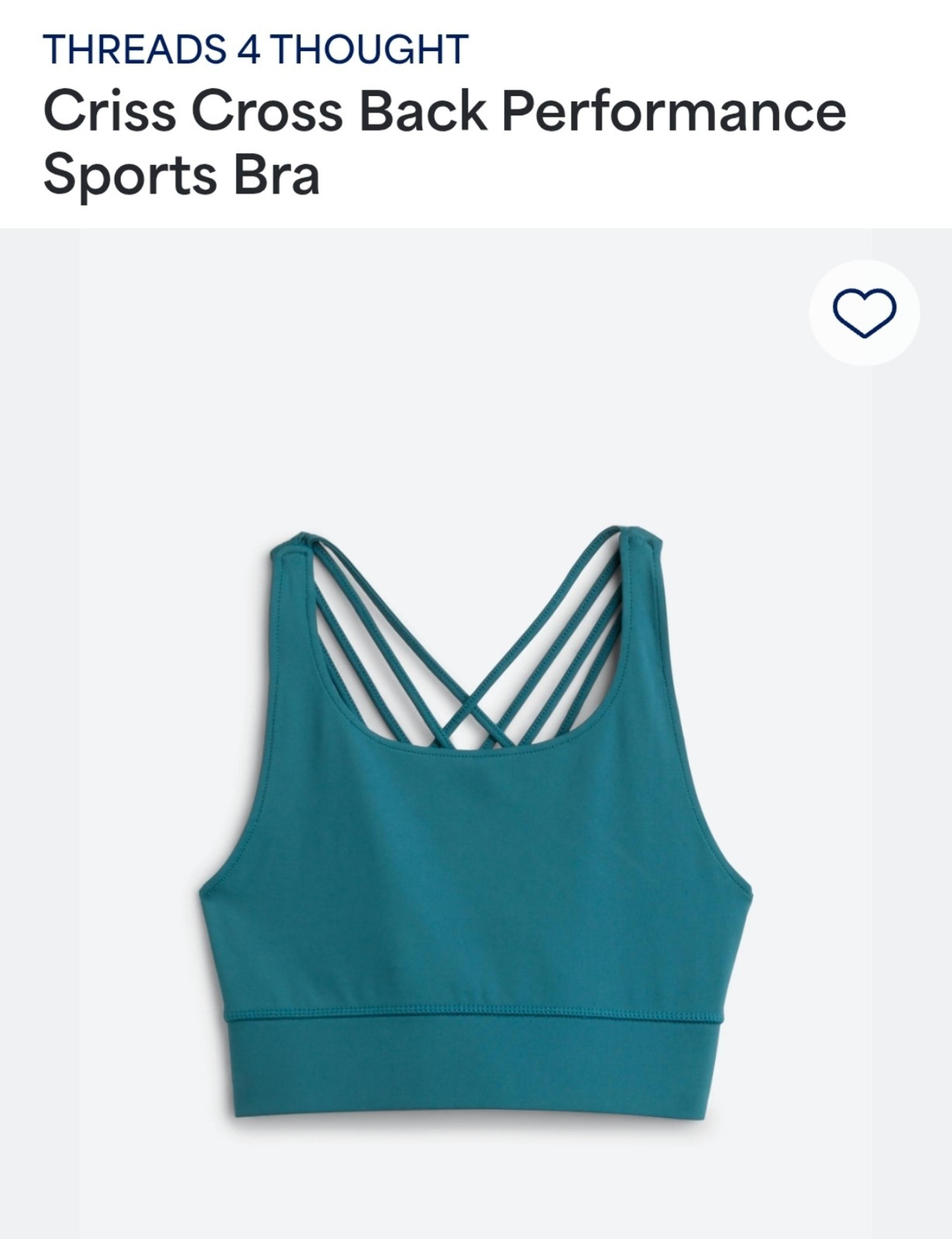 Thread 4 Thought Sports Bra Size Large Originally $58