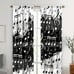 Musical notes print kitchen set of 3