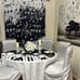 Musical notes print kitchen set of 3