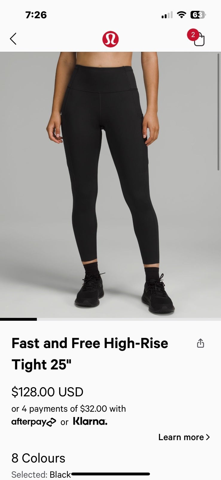 Fast and Free lululemon leggings