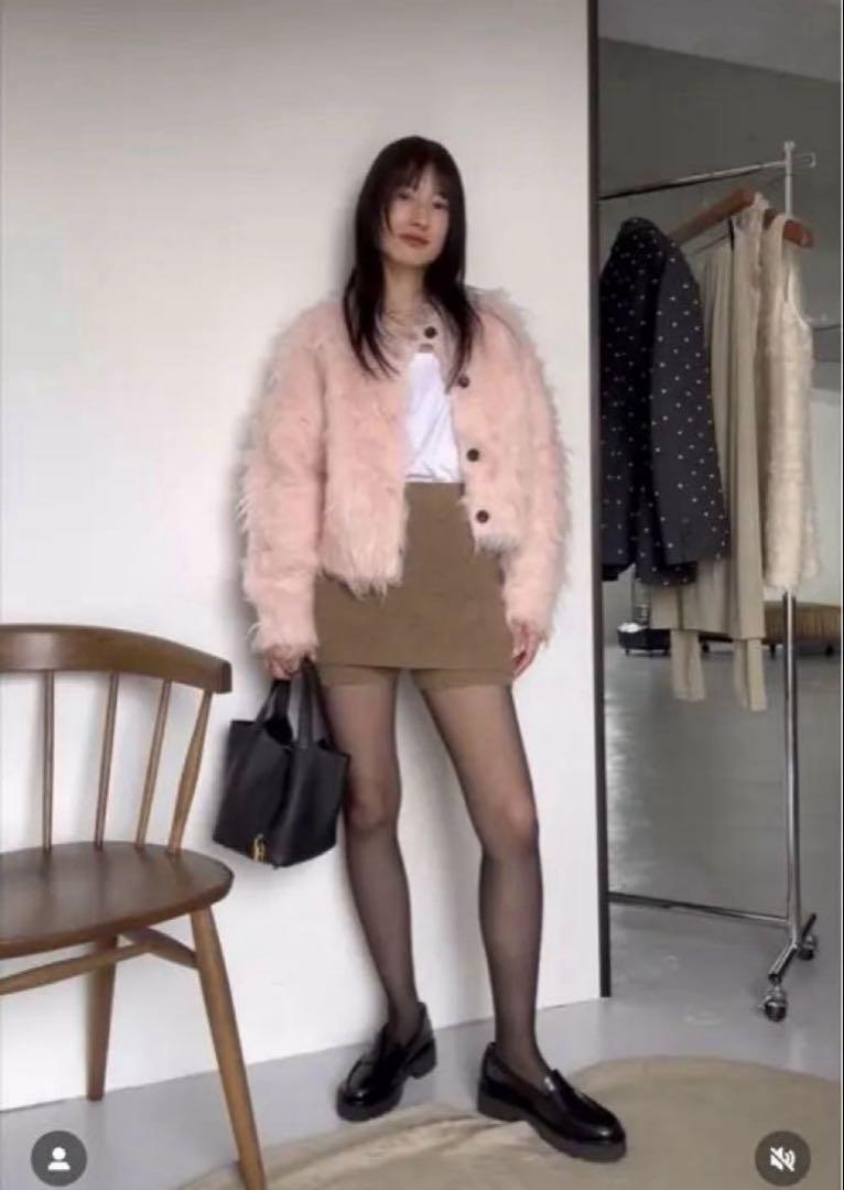 CLANE PANTS LAYERED YAK MINISKIRT Mini