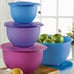 NEW Tupperware 32 cup impressions bowl, green