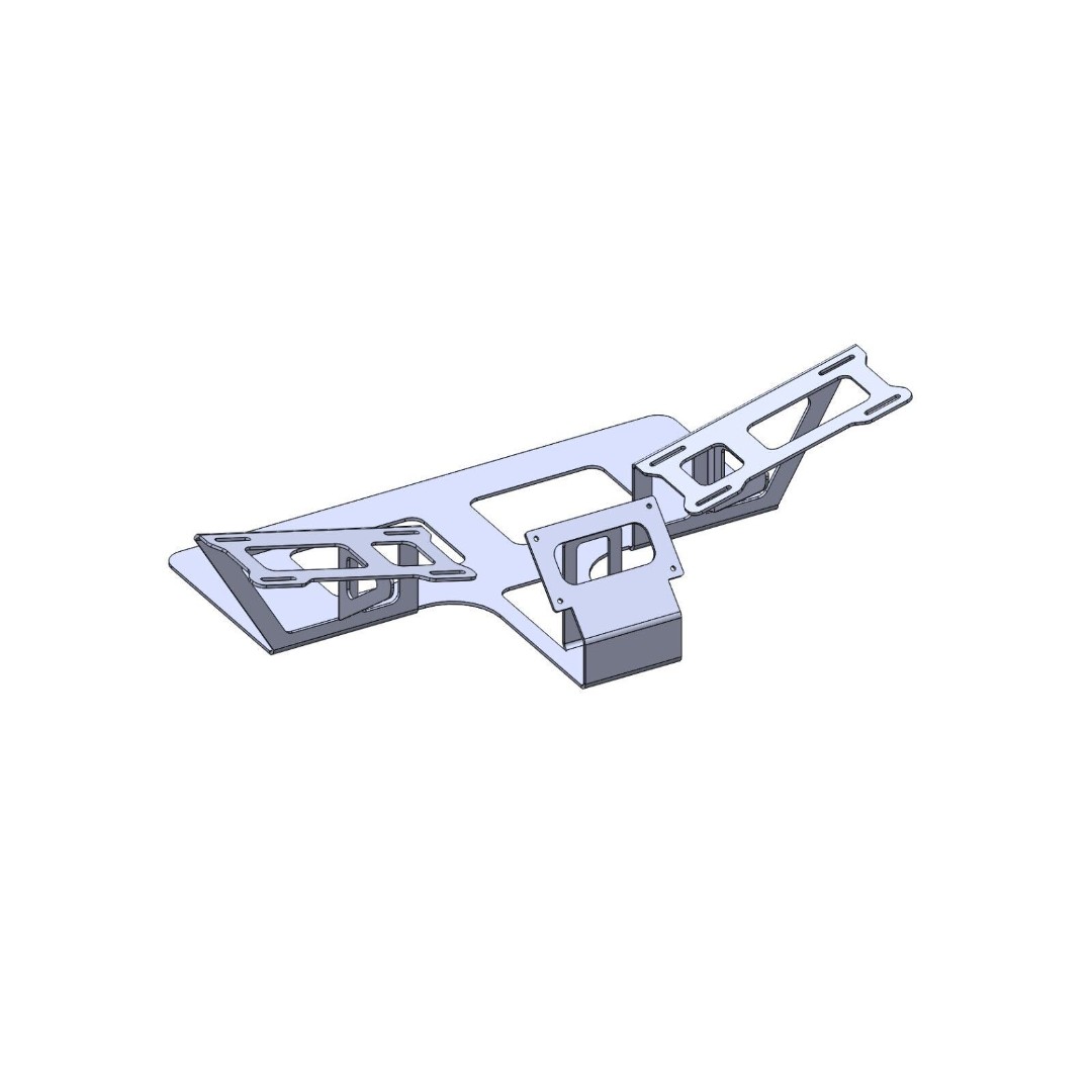 Air Ride Trunk Tray Mount - Viair Slam Specialities Bagged CAR Custom