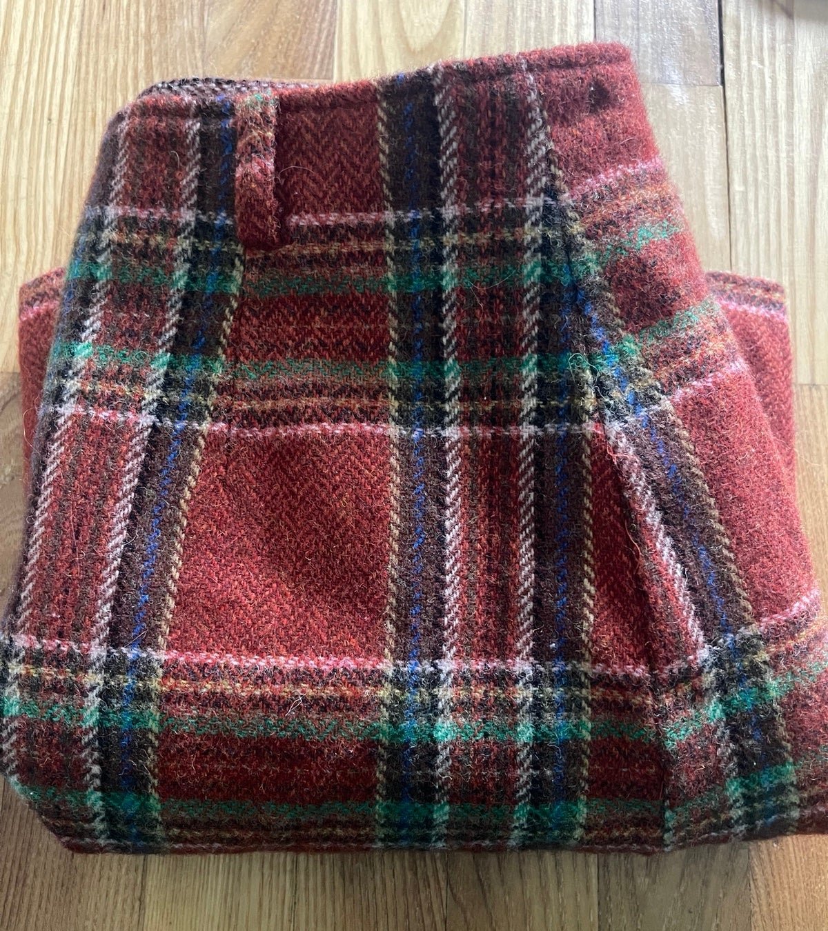 Vintage Talbots Plaid Skirt - Petite 12