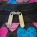 Brand new Le Sportsac 2-way Boston bag in heart pattern, large capacity, large size.