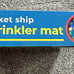 Rocket Ship Outer Space Sprinkler Mat- Outdoor Water Toddler Toy - NIB