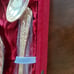 NIP 24k Gold Plated Bowls and Spoons Ornate Pattern in Red Velvet Box