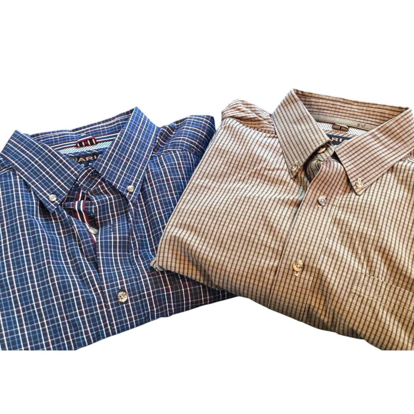 ARIAT Pro Series Button Down XL Long sleeve plaid western Shirts (2)