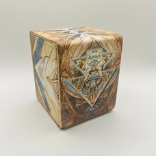 Yugioh Card Deck Box TCG Millennium Puzzle Millennium Item Atem Fits 100 Cards