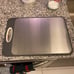 Large Size 16”×11”, 304 Stainless Steel Double sided Cutting Board for Kitchen
