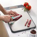 Large Size 16”×11”, 304 Stainless Steel Double sided Cutting Board for Kitchen