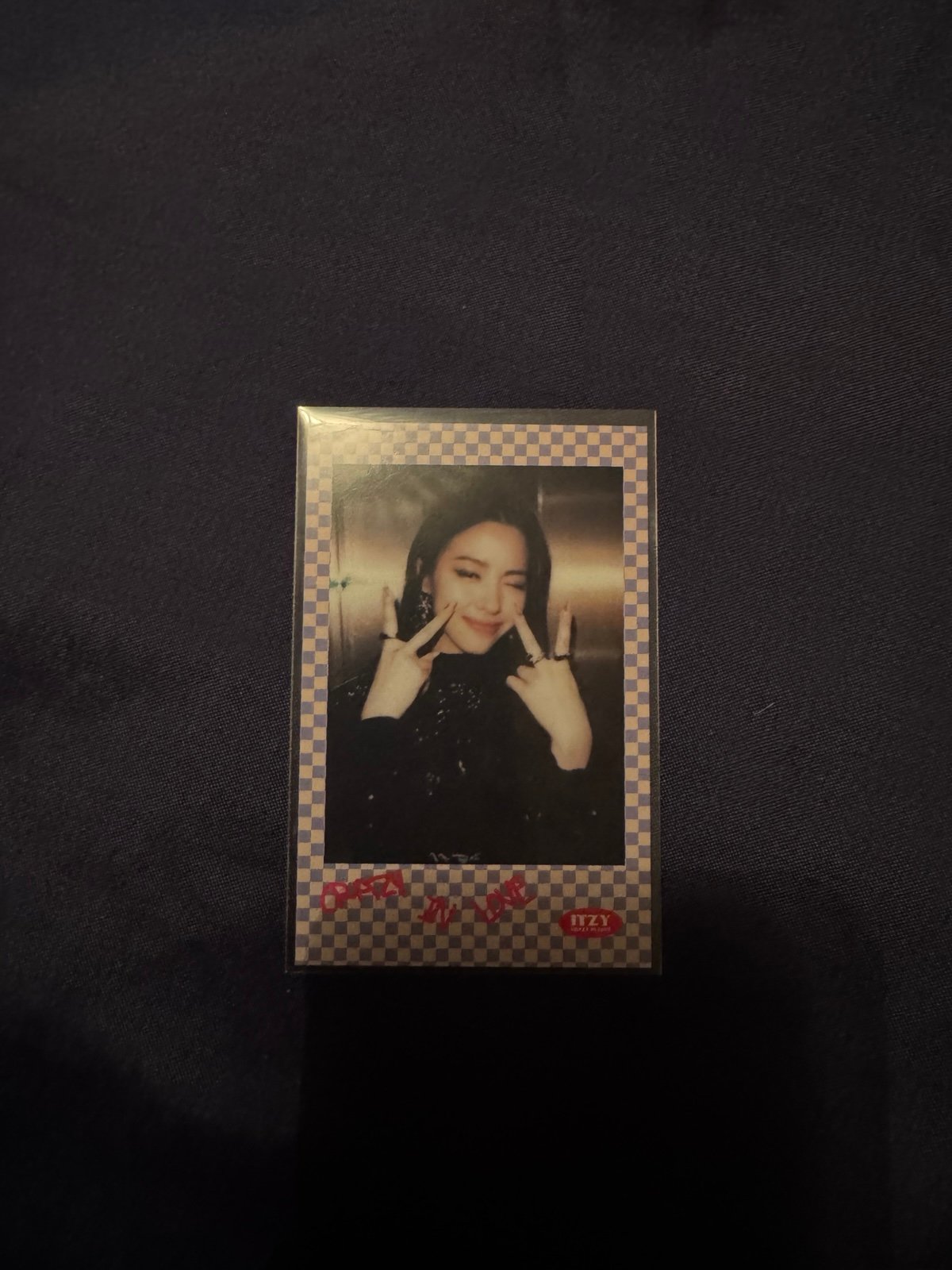 Itzy ryujin crazy in love shopee Singapore pob