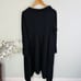 Etna Maar Ribbed Sharkbite Hem Dress NWOT Size L