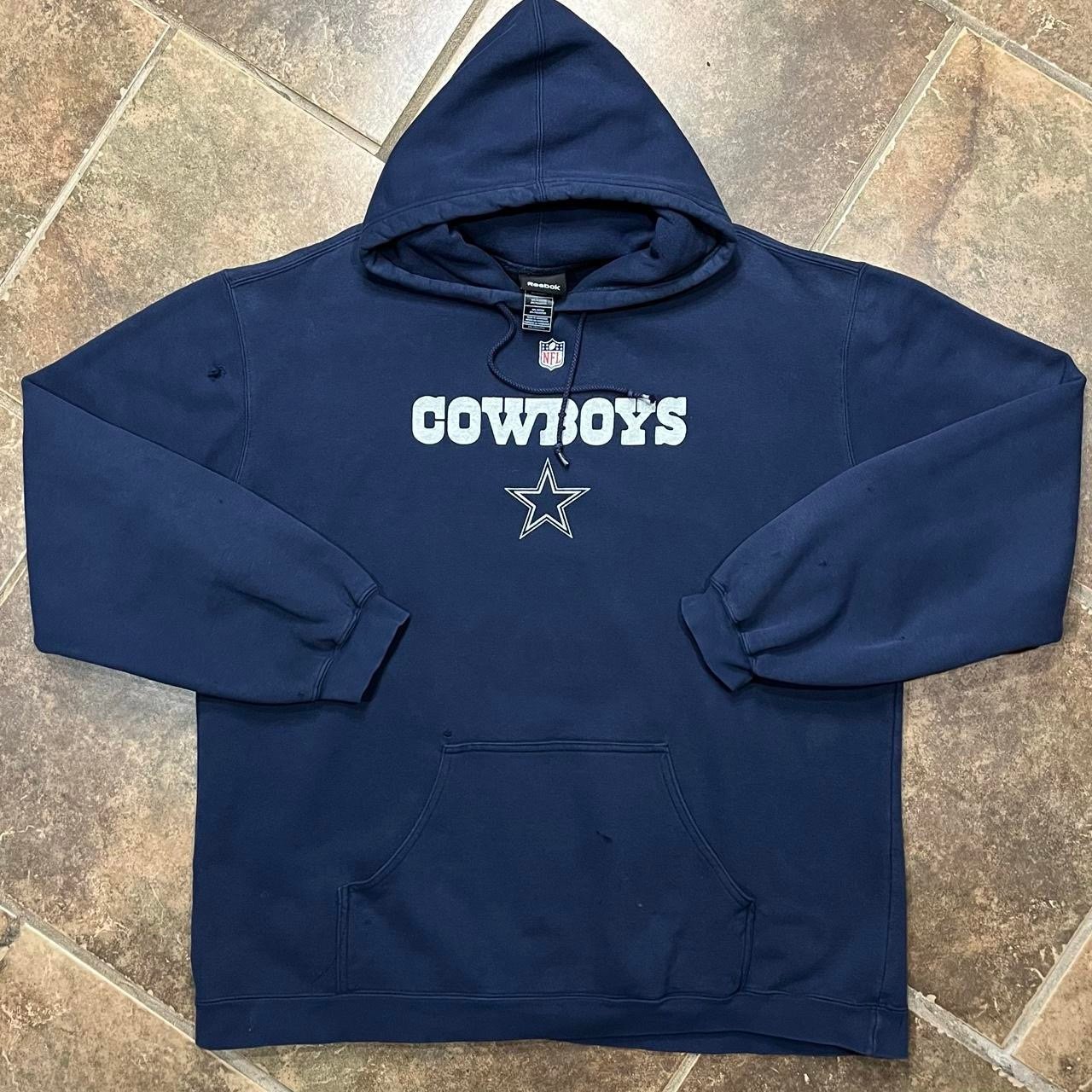 Reebok NFL Dallas Cowboys Football Sports Hoodie