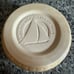 Over and Back Yellow Ware Casserole with Lid