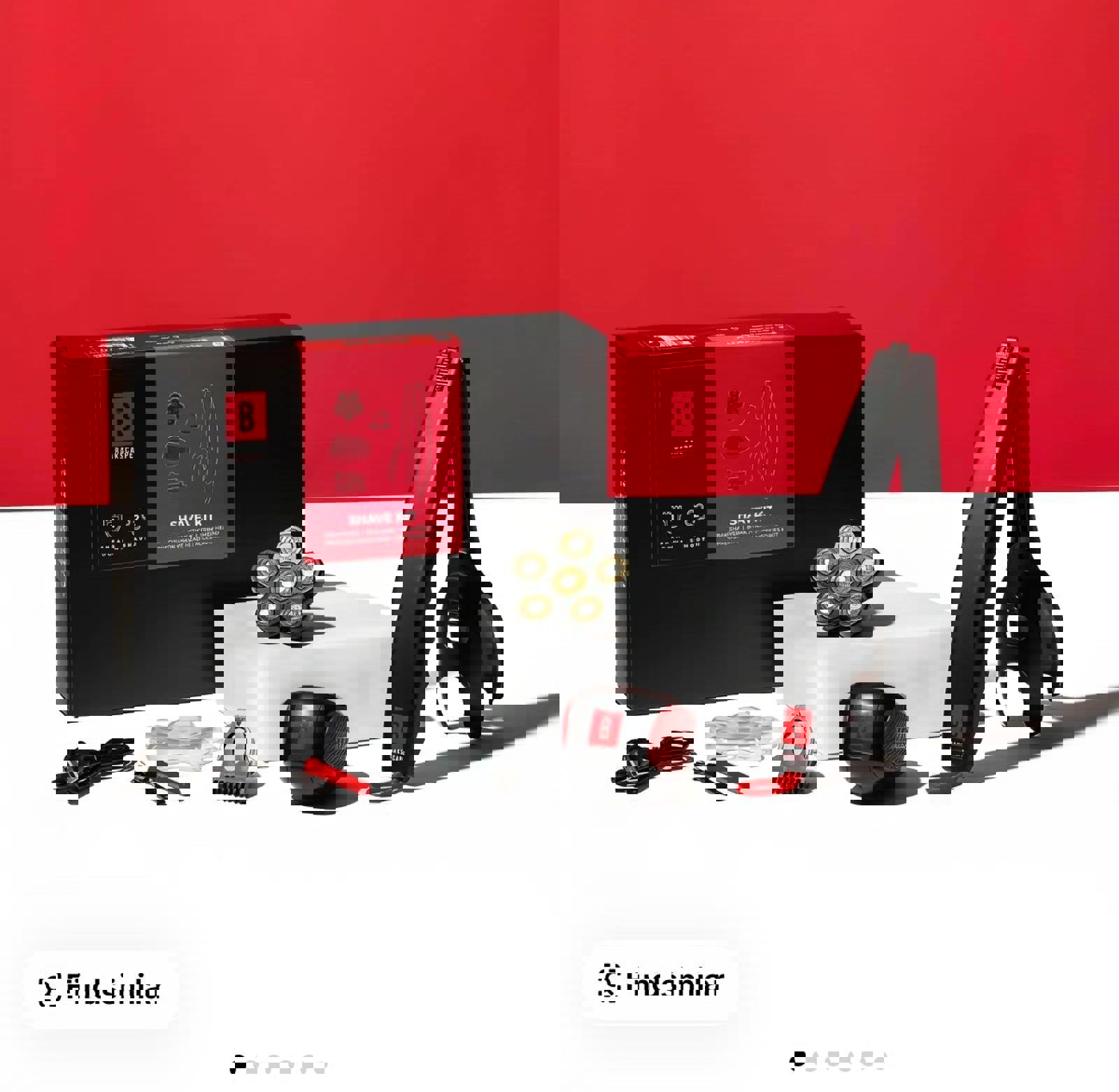 BAKSCAPE Starter Kit 2.0: The Ultimate Male Grooming Kit - Electric Shaver/Razor